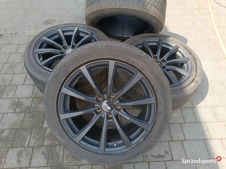 Sprzedam felgi aluminiowe Brock 20 z oponami Samochodowe Posada