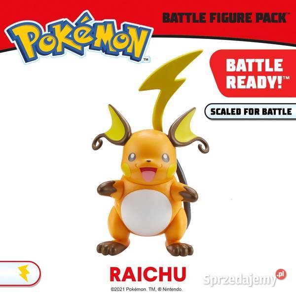 Figurka Pokemon Raichu Battle Figure Mogilany Sprzedajemy Pl