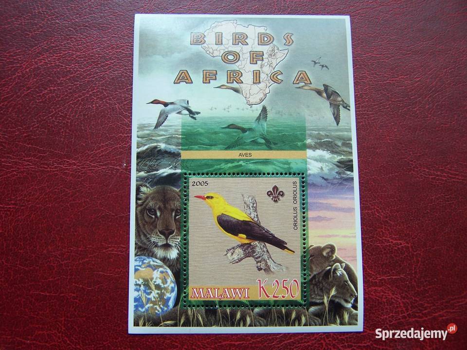 Malawi 2005 MNH Fauna Ptaki Afryki 2