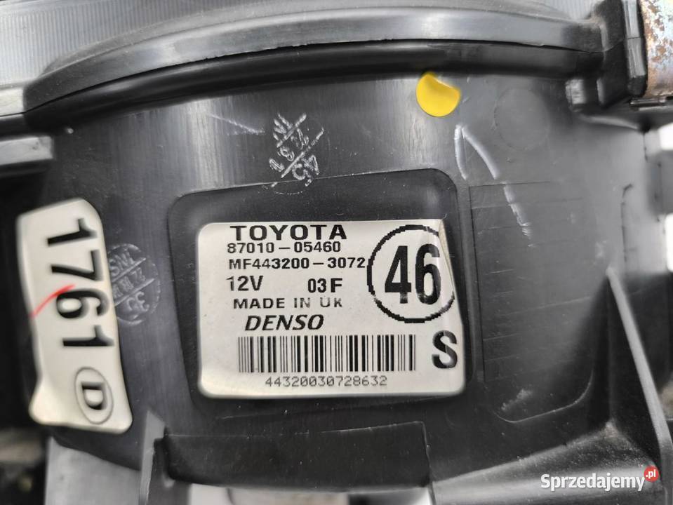 NAGRZEWNICA KOMPLETNA TOYOTA AVENSIS II T25 Nagrzewnice sprzedam