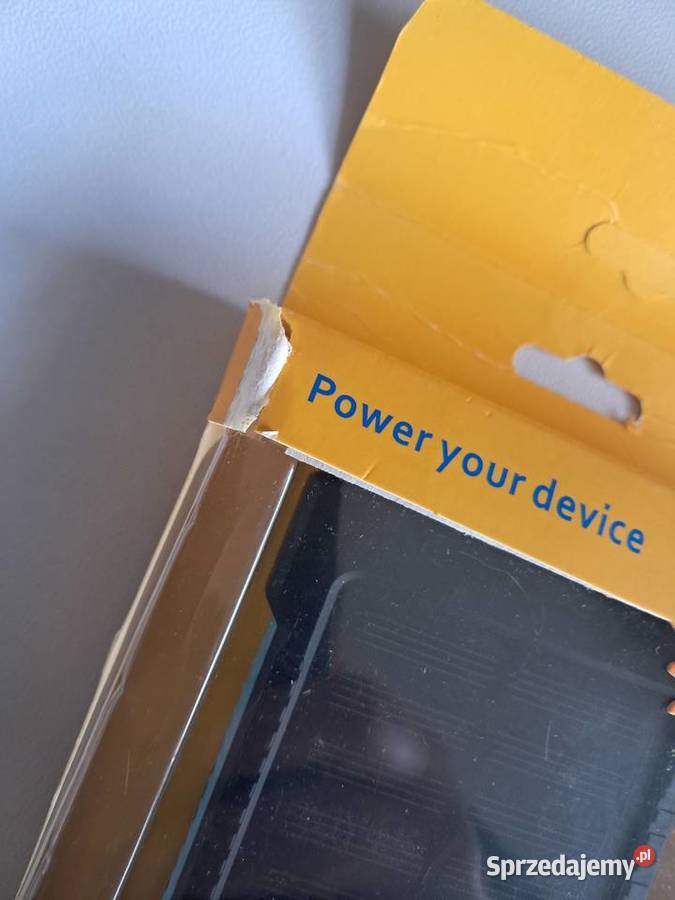 nowy power bank z ładowaniem solarnym i lampką Sandomierz