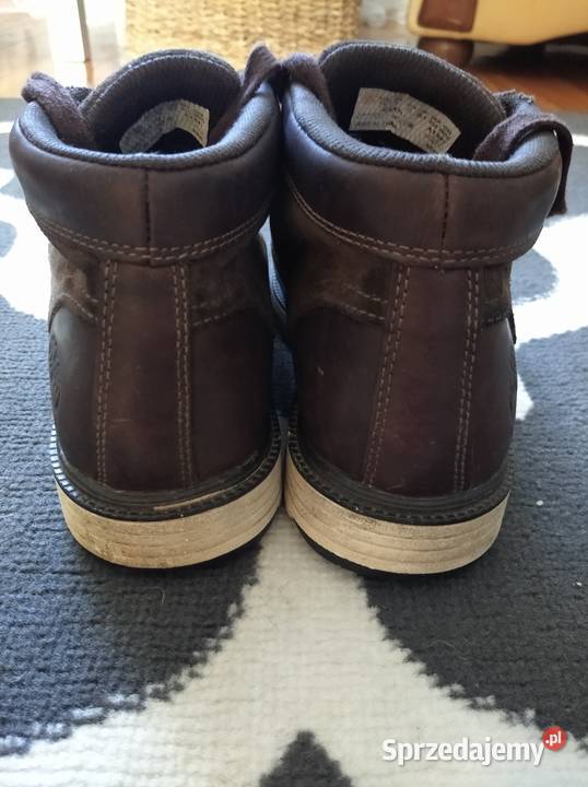 Męskie skórzane Timberland Waterproof