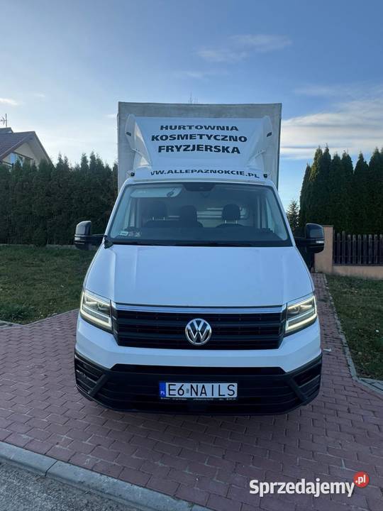 Volkswagen Crafter plandeka z windą automat Zgierz