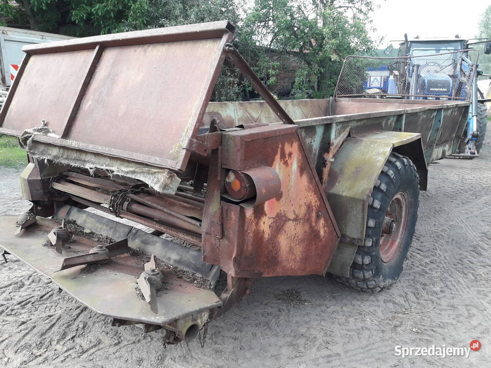 Rozrzutnik obornika rur 5 wapna pomiotu kurzego uszkodzony Bytom Odrzański