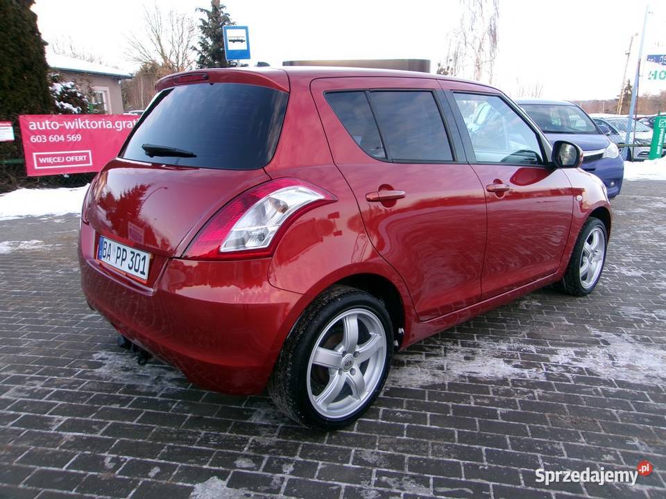 Suzuki Swift 12 Sprowadzony stan kurtyny powietrzne Dolna Grupa