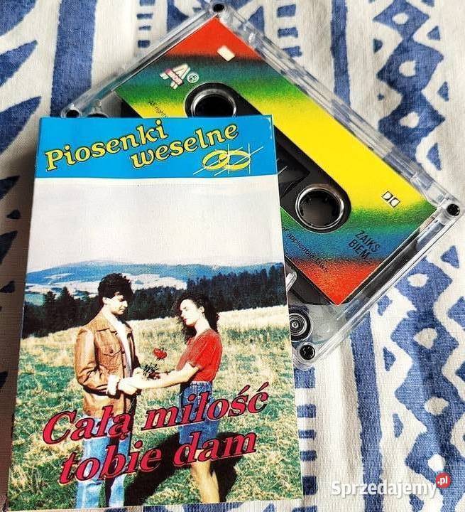 Piosenki weselne biesiadne Disco polo 5 kaset w kaseta Chełmno