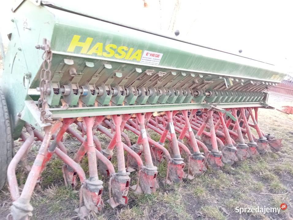 Siewnik zbożowy Hassia 3m podlaskie Czyżew