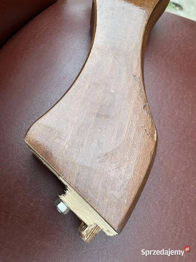 drewniany fotel obrotowy Pruszcz Gdański sprzedam