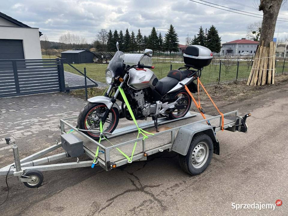 Przyczepka platforma RYDWAN kat B do wynajęcia Miłki
