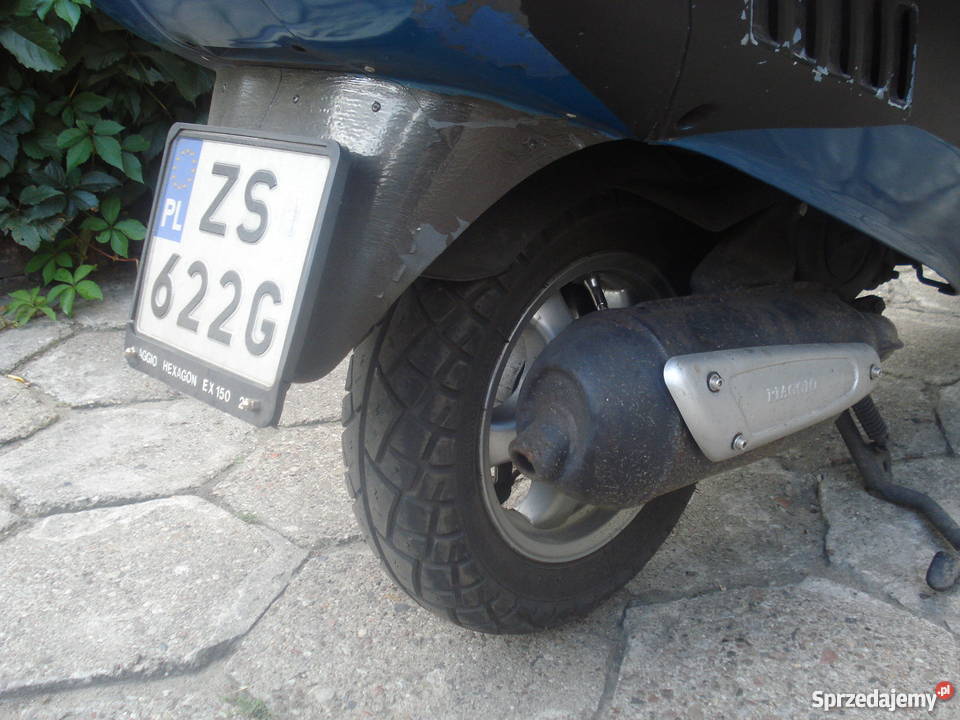 Piaggio Hexagon EX150 2T kupiony w Polsce zachodniopomorskie Szczecin