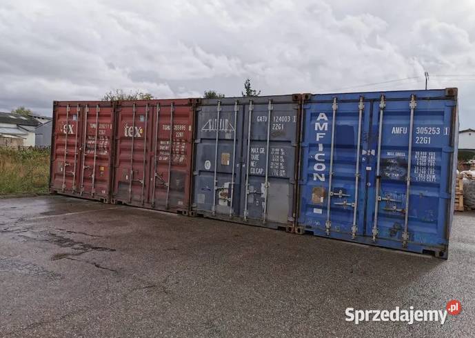 sprzedaż kontenerów AkT chłodnie Połom Mały