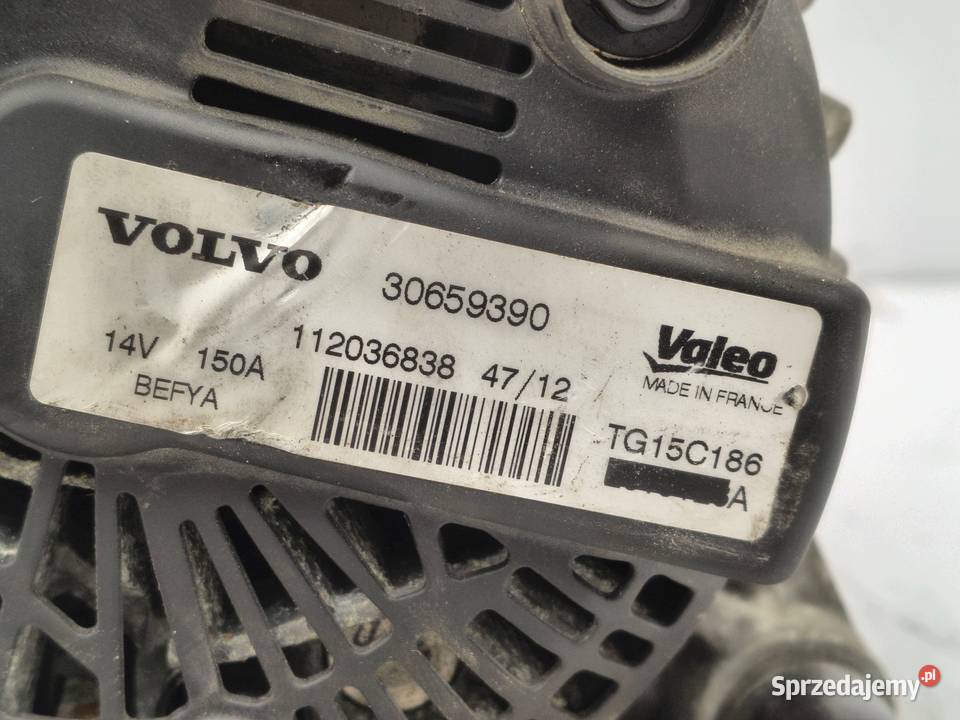 ALTERNATOR Volvo V60 S60 V40 V70 16 D2 valeo osobowe lubelskie Chełm