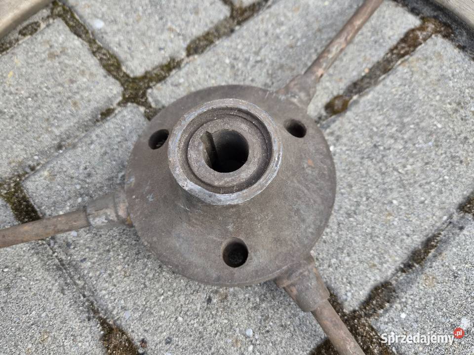 Stara kierownica zabytkowy samochód Wanderer Kdf lubelskie Janów Lubelski