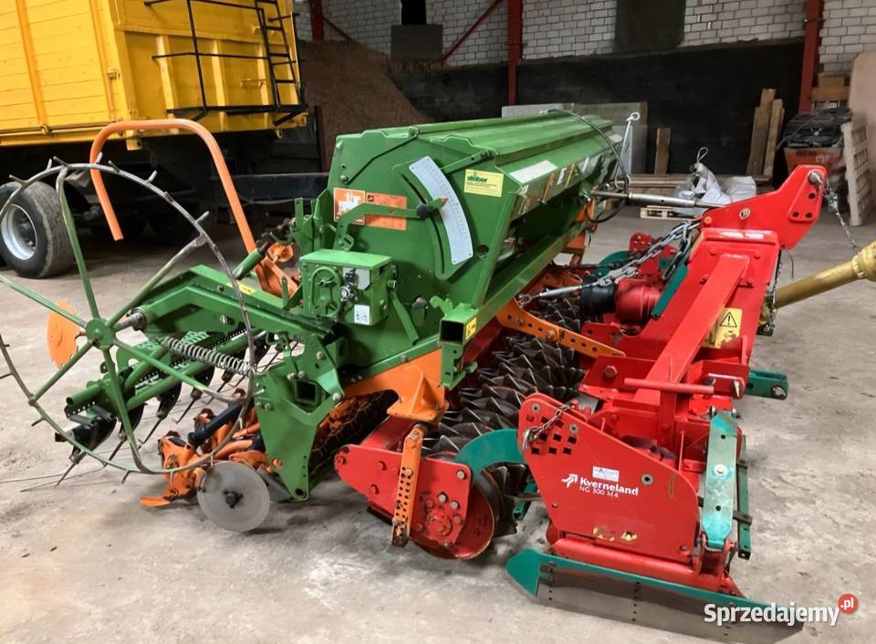 Zestaw uprawowo siewny Amazone AD302 Kverneland Siewniki i sadzarki małopolskie Maków