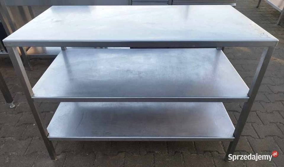 Stół gastronomiczny z półkami 1206085 Ostrów Wielkopolski