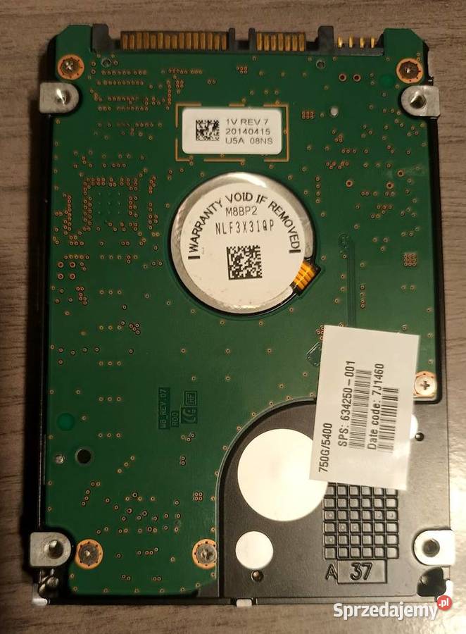 Dysk Samsung 750 GB 25 SATA HDD Opole