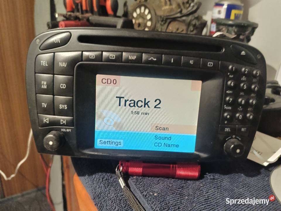 Radio comand do mercedesa sl230 Gdynia