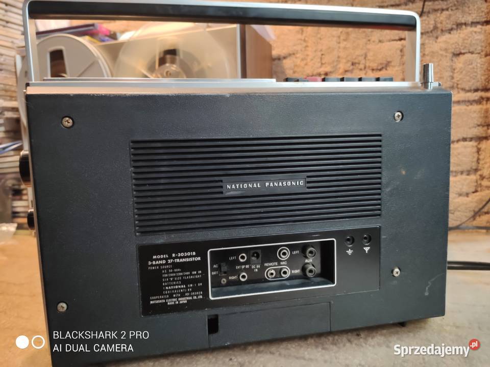 Unikat National Panasonic RD030302B Vintage