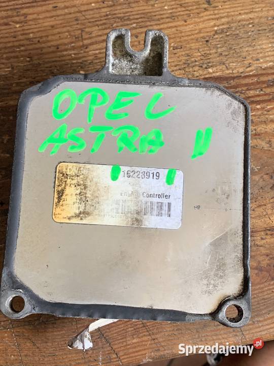 Komputer silnika OPEL ASTRA 2 16228919 osobowe Margonin