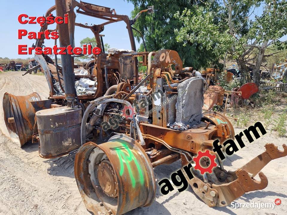 Case Puma 145 części silnik skrzynia biegów oś dolnośląskie Byków
