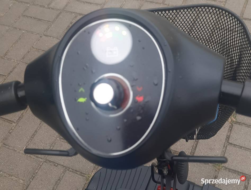 Skuter inwalidzki drobny wygodny w transporcie Syców