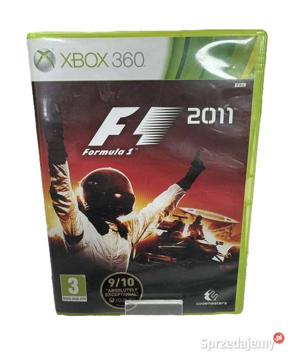 Gra Formula 1 F1 2011 Xbox 360 Elbląg