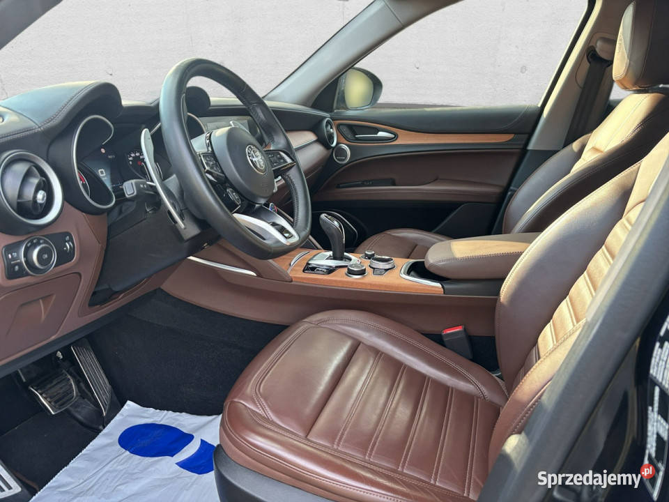 Alfa Romeo Stelvio Turbo TI Q4 Z Polskiego Zarejestrowany w Polsce Warszawa