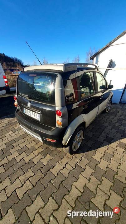 Fiat Panda cross 4x4 blokada dyfra Jelenia Góra