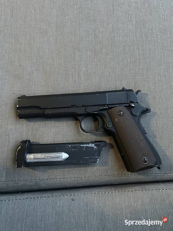 Replika ASG KJW 1911 CO2 Full Metal 2 magazynki Węgierska Górka