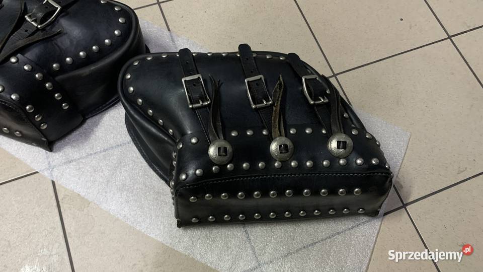 Sakwy Motocyklowe Skórzane Kawasaki Vulcan VN Brzeszcze