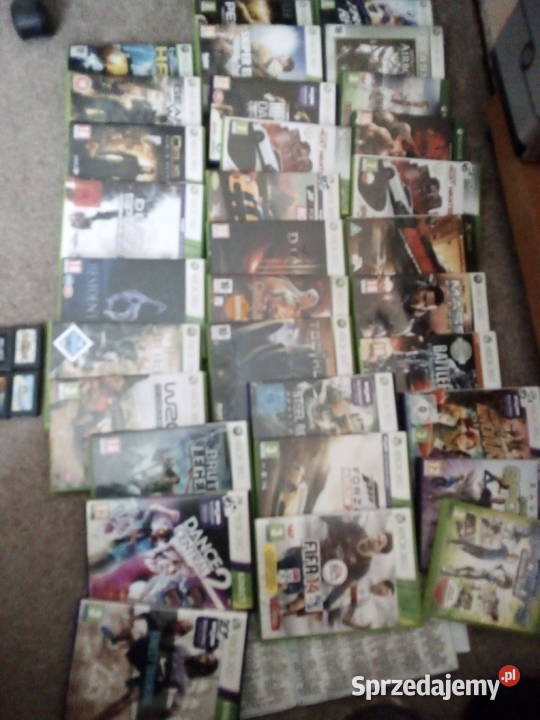 Zestaw 32 Gry na Xbox 360 18+ Szczecin sprzedam