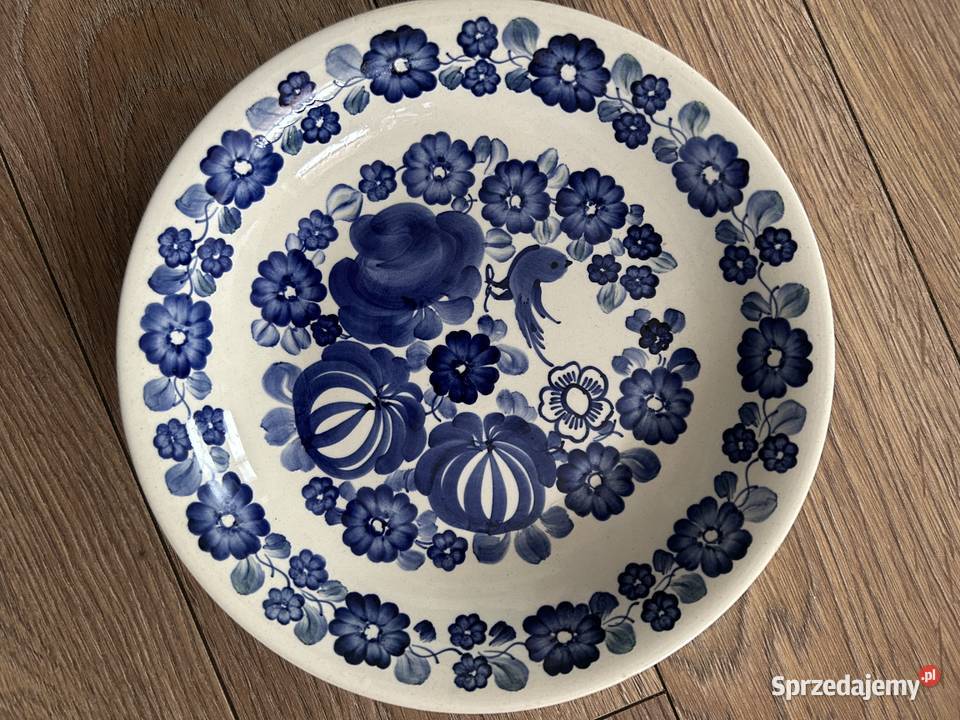 Głęboki talerz fajans Włocławek Ciepielów