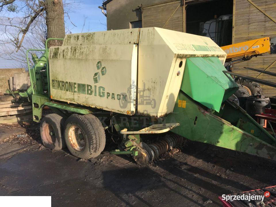 Krone BIG PACK 12080 Przekładnia Podbieraczy Części i osprzęt rolniczy Jastrzębniki