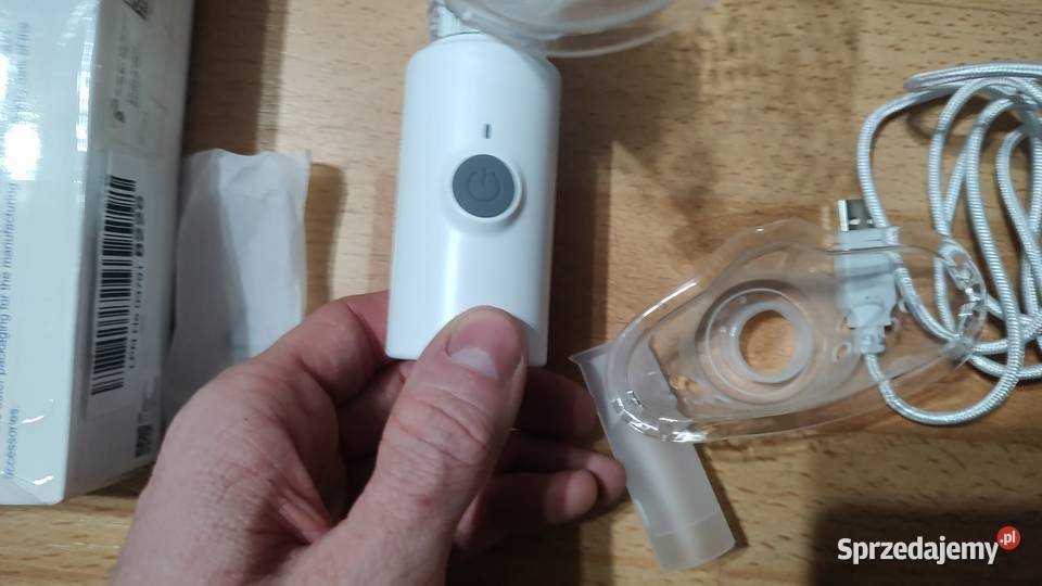 Ręczny inhalator szybko nebulizowany szary Książ Wielkopolski sprzedam