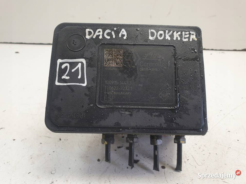 Dacia Dokker POMPA ABS hamulcowa 476608804R Pompy hamulcowe Chełm