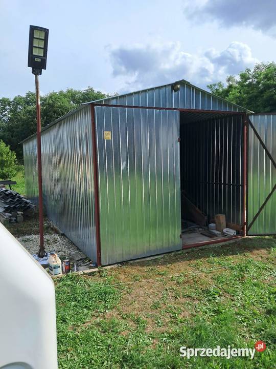 Garaż blaszany blaszak 10x3x24m pod kombajn do Wygoda