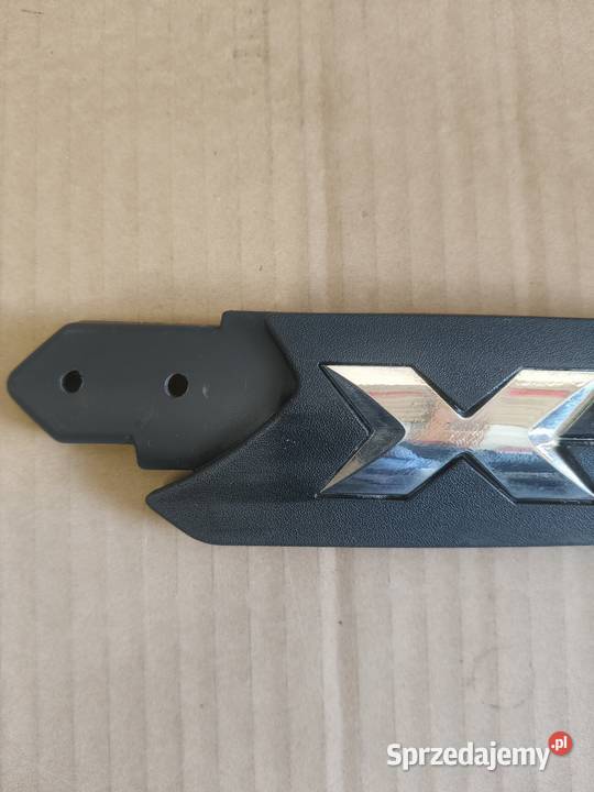 Piaggio Xevo emblemat lewa strona Dębica