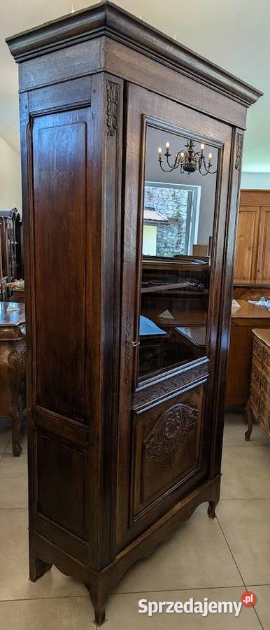 Dębowa bibliotekawitryna secesyjnasklep Dąbrowa