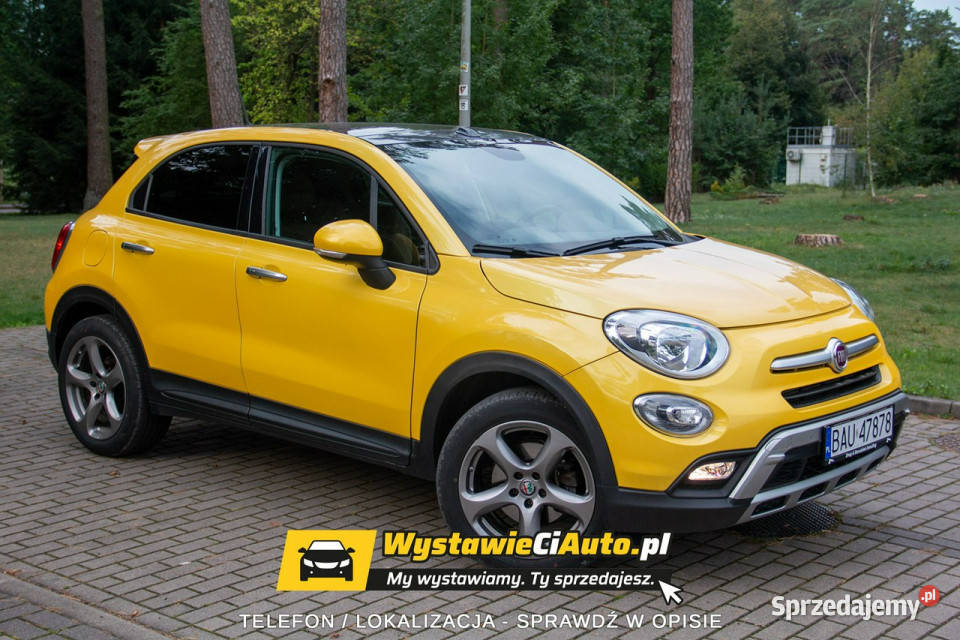 Fiat 500x TREKKING 24 MultiAir 186 Automat Napęd Samochody osobowe Włocławek
