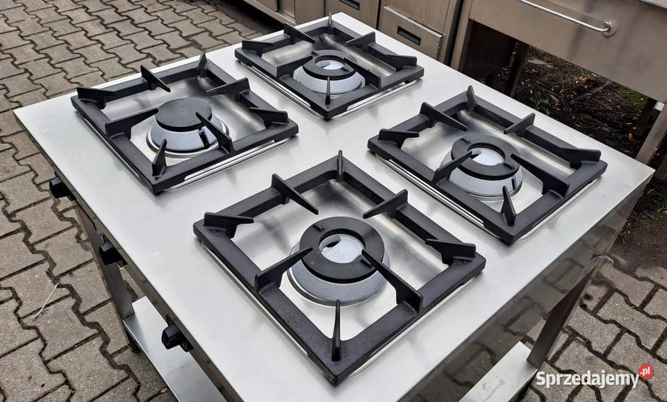 KUCHNIA GAZOWA 4 PALNIKOWA KROMET DUŻA MOC 30 KW