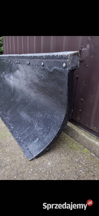 Pług do śniegu do traktorka ogrodniczego Solidny