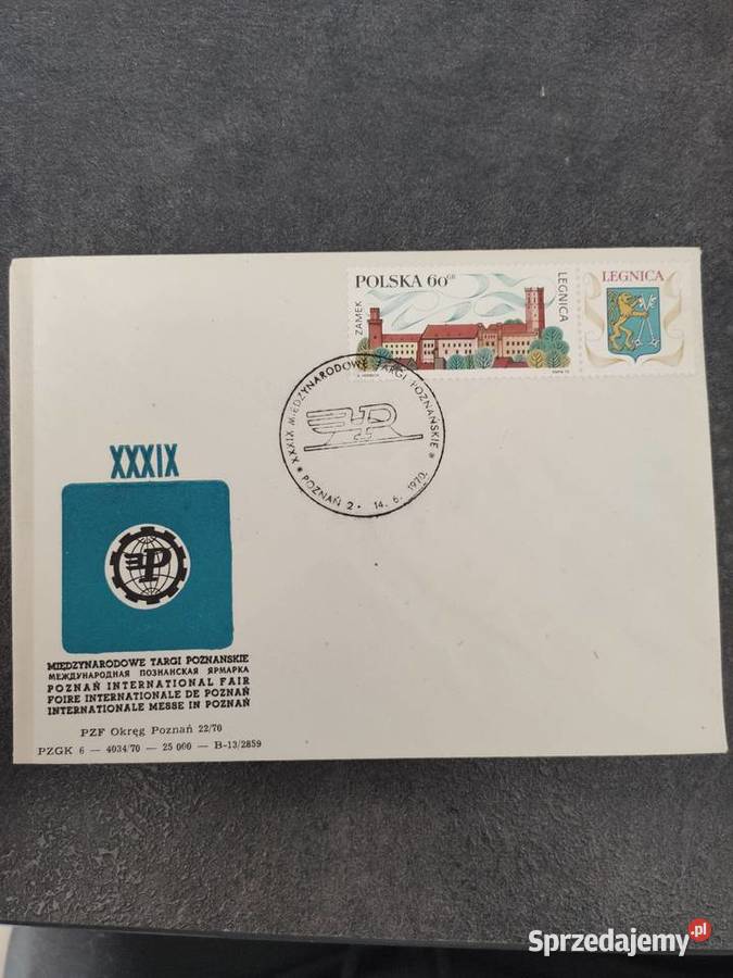 1970 różne stemple Bolesławiec sprzedam