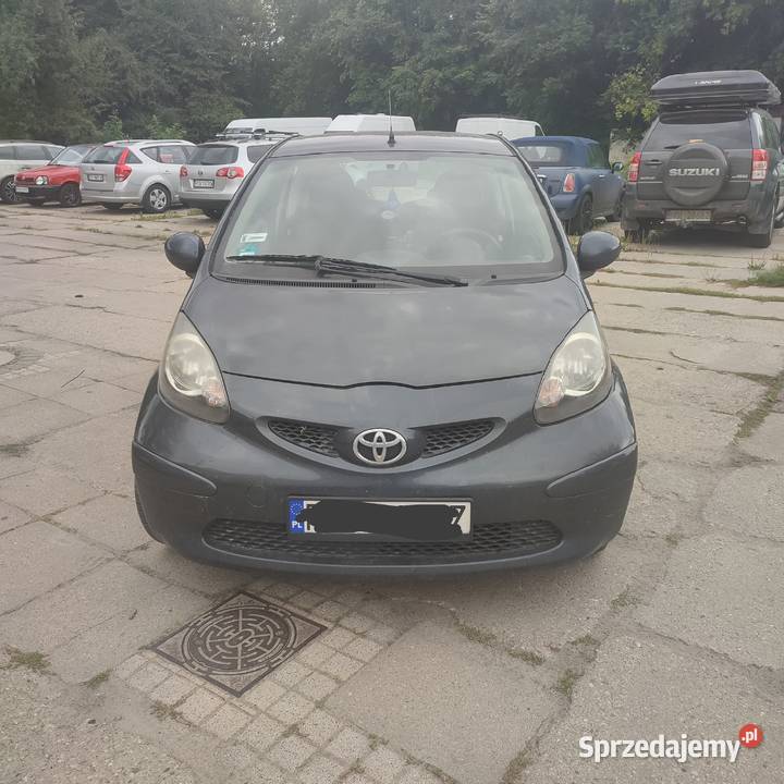 syndyk sprzeda samochód osobowy Toyota Aygo wielkopolskie