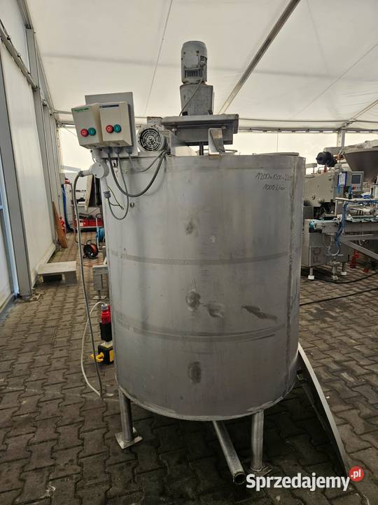 Zbiornik z mieszadłem 1000L wielkopolskie