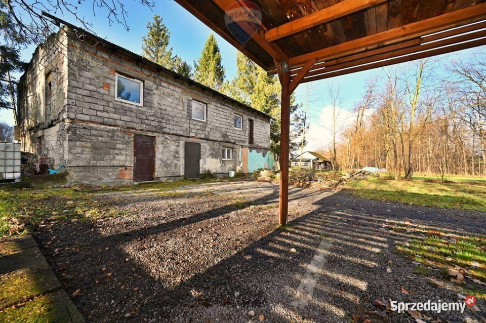 Budynek mieszkalnogospodarczy śląskie Puńców