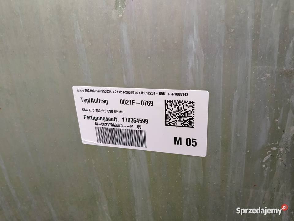 MAN TG3 TGS3 ZBIORNIK PALIWA 780L 2021r Kargowa sprzedam
