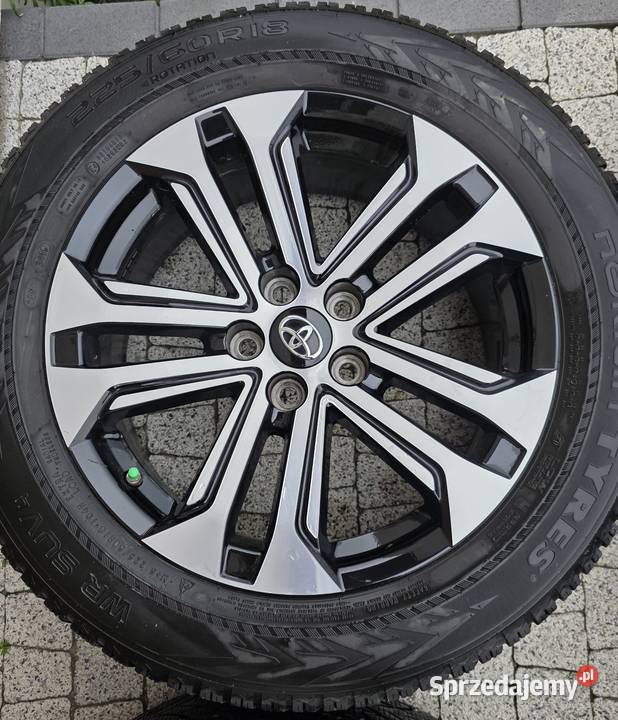 Alufelgi Toyota 18 5 x 1143 z czujnikami wielkopolskie Brudzew sprzedam