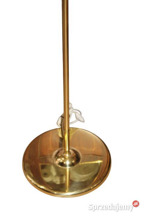 Mosiężna lampa podłogowa z lat 60tych XX w zachodniopomorskie
