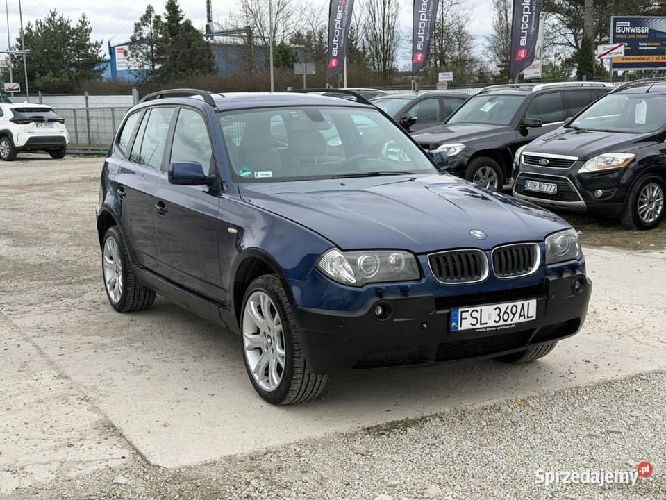 Bmw X3 20 Diesel Skóra 2004r 4x4 Raty Navi Xenon Rok produkcji 2004 sprzedam