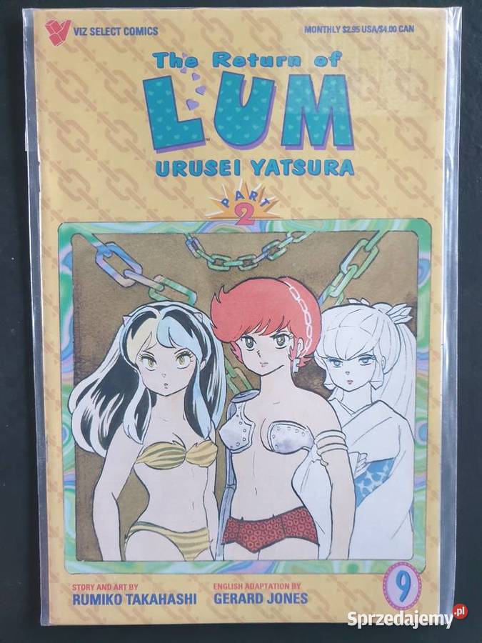 The Return Of LUM Urusei Yatsura 10 komiksów USA pomorskie Gdynia sprzedam